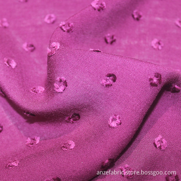 Günstige lila 81 * 82 gewebte Rayon Dobby Stoff